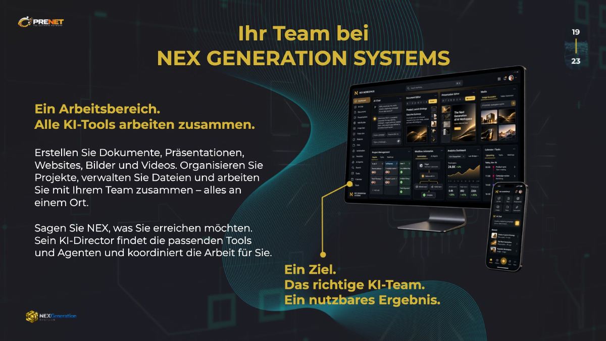 Ihr Team bei NEX GENERATION SYSTEMS